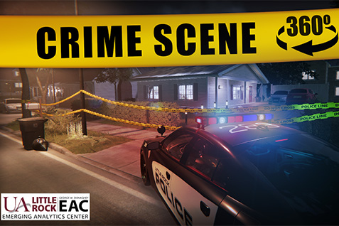 Crime Scene virtual tour page.