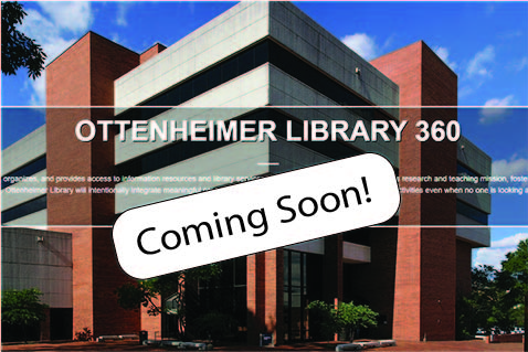 Ottenheimer Library virtual tour page.